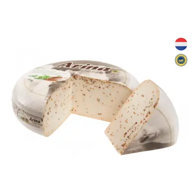 Arina Kozí gouda s korianderem Hmotnost: 1kg