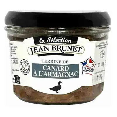 Jean Brunet Kachní terina s Armagnakem Premium Selection, 180g