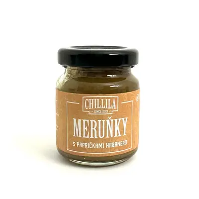 Chillila Chutney meruňky s papričkami Habaňero