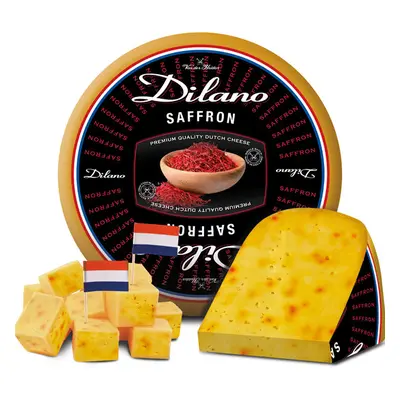 Dilano Gouda se šafránem Hmotnost: 1kg