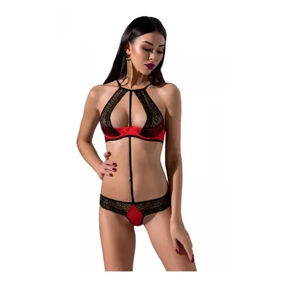 Komplet Passion Scarlet Bikini red Barva: Černá