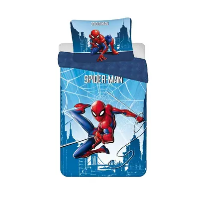 Jerry Fabrics Povlečení Spider-man Blue 04