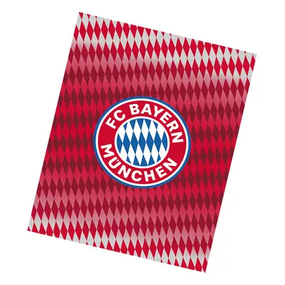 Carbotex Fotbalová deka FC Bayern Mnichov Diamonds 130x170 cm