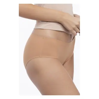 Kalhotky Julimex Lingerie Simple panty Barva: Hnědá