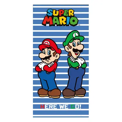 Carbotex Dětská osuška Super Mario a Luigi