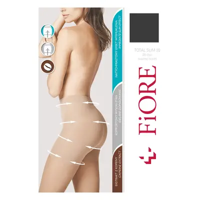 Punčochy Fiore Total Slim 20 den M5206 Barva: Černá