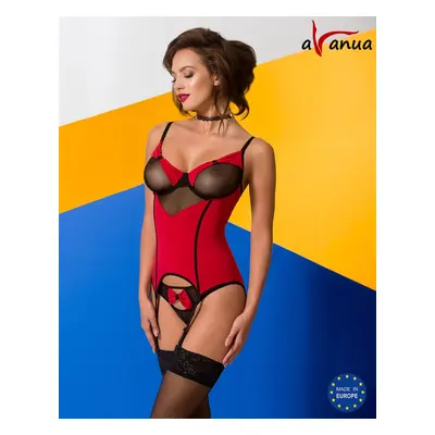 Avanua Valentine Corset red Barva: Červená