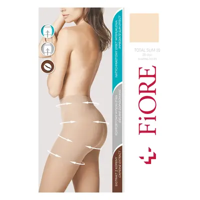 Punčochy Fiore Total Slim 20 den M5206 Barva: Béžová