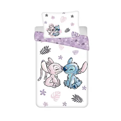 Jerry Fabrics Povlečení Lilo a Stitch White