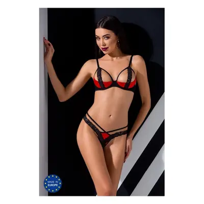 Komplet Passion Femmina Bikini Red Barva: Černá