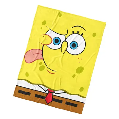 Carbotex Dětská deka Sponge Bob Emoji 150x200 cm