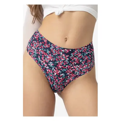 Tanga Julimex Simple String Maxi Barva: Modrá - tmavě