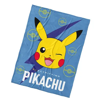 Carbotex Dětská deka Pokémon Elektrický Pikachu 150x200 cm