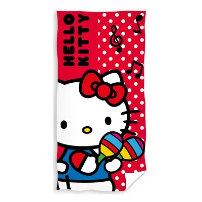 Carbotex Dětská osuška Hello Kitty Malá Hudebnice