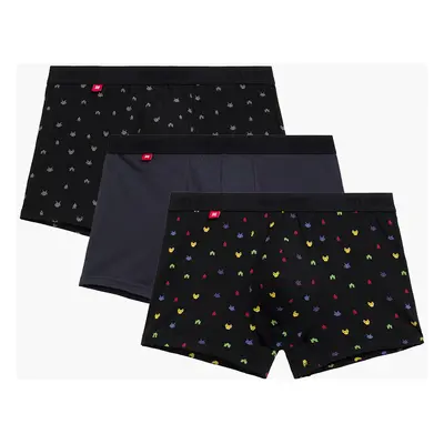 Boxerky Atlantic 3MH-054 3 pcs Barva: Černá