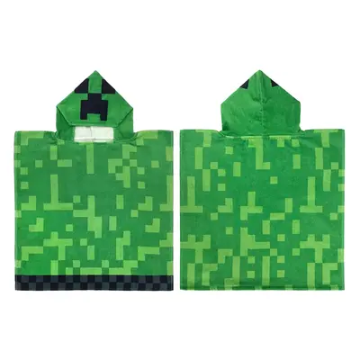 Carbotex Dětské pončo Minecraft Creeper Explode