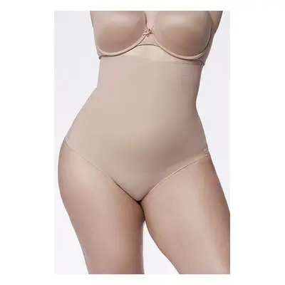 Tanga Julimex Shapewear 275 Stringi Wysoka Talia Barva: Béžová