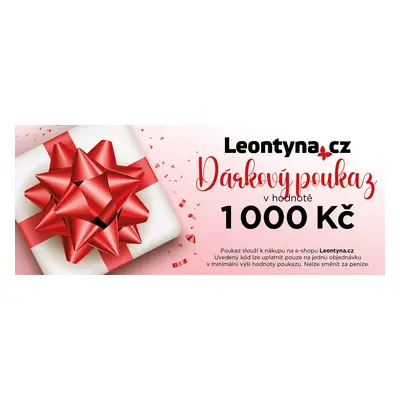 Leontyna Dárkový poukaz v hodnotě 1000 Kč