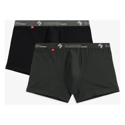 Boxerky Atlantic 2MH-1187 2 pcs Barva: Černá