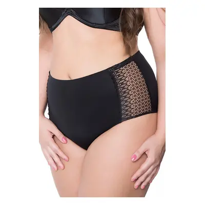 Kalhotky Julimex Lingerie Opal panty - výprodej Barva: Černá