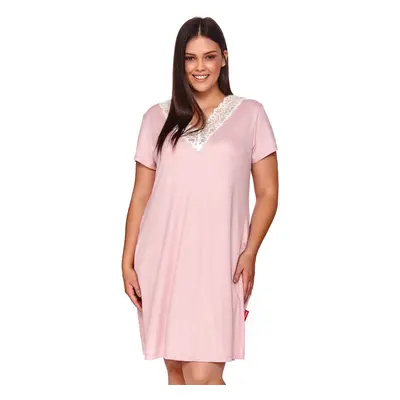 Noční košile Dn-nightwear TW.9947 Barva: Růžová