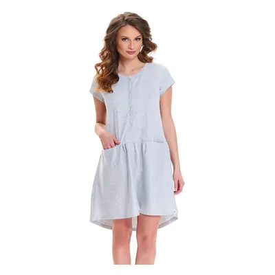 Noční košile Dn-nightwear TCB.9445 Barva: Šedá