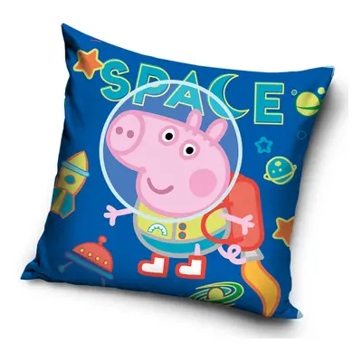 Carbotex Povlak na polštářek Prasátko Peppa Tomík Malý Astronaut