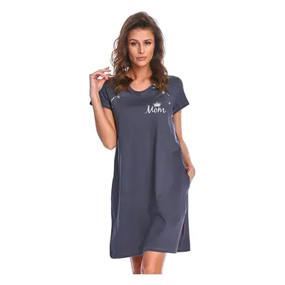 Noční košile Dn-nightwear TCB.9992 Barva: Šedá