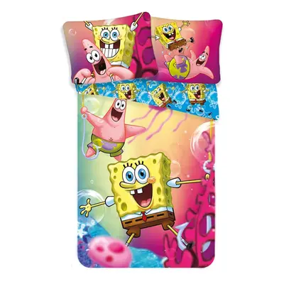 Jerry Fabrics Povlečení Sponge Bob blue