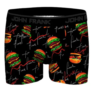 Pánské boxerky John Frank JFBD361 Barva: Černá