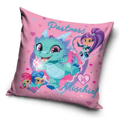 Carbotex Povlak na polštářek Shimmer and Shine Nazboo