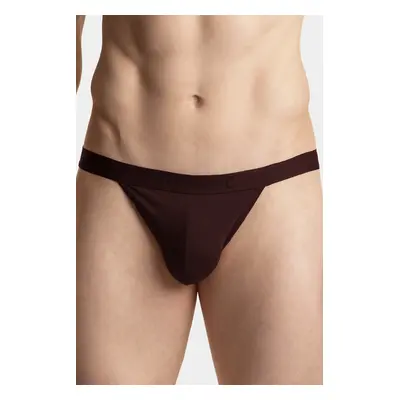 Pánské tanga Atlantic MP-1571 Jock strap Barva: Hnědá