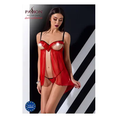 Košilka Passion Cherry Chemise red Barva: Červená