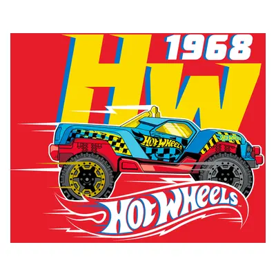 Carbotex Magický ručníček Hot Wheels 1968 30x30 cm