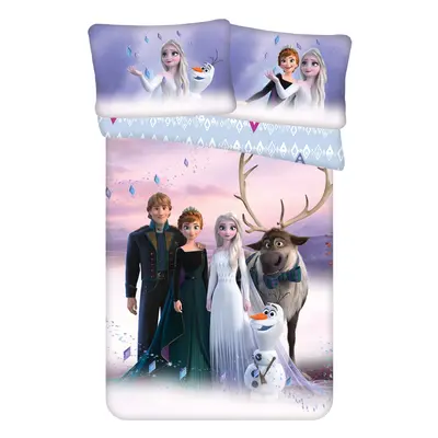 Jerry Fabrics Disney povlečení do postýlky Frozen Elements baby