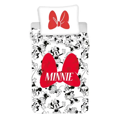 Jerry Fabrics Povlečení Minnie red bow