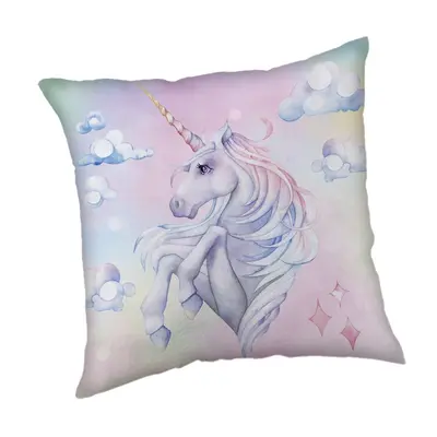 Jerry Fabrics Polštářek Unicorn Rainbow