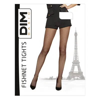 Punčochy Dim Fishnet tights Barva: Černá