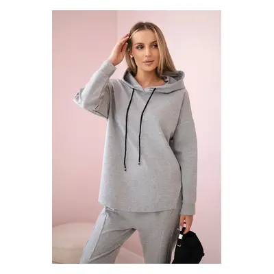 Kesi IT Souprava Punto Milano Winter Hoodie + kalhot Barva: Šedá