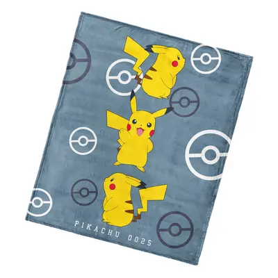 Carbotex Dětská deka Pokémon Detektiv Pikachu 130x160 cm