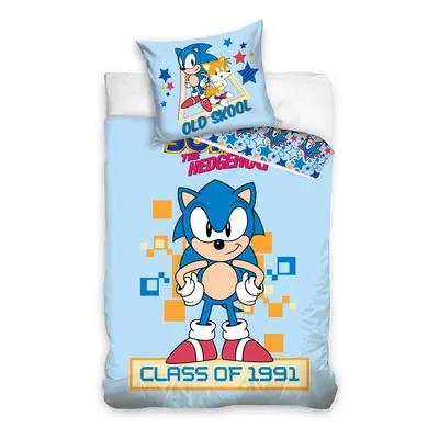 Carbotex Dětské povlečení Ježek Sonic Class Of 1991