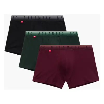 Boxerky Atlantic 3MH-052 3 pcs Barva: Černá