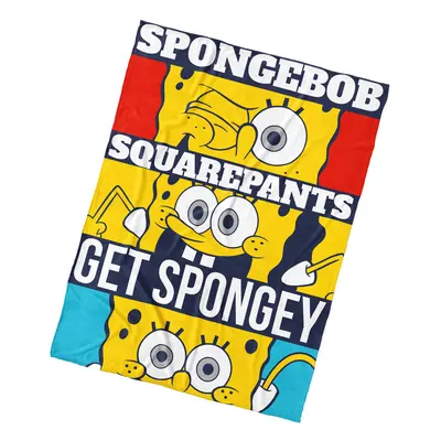 Carbotex Dětská deka Sponge Bob Squarepants 130x170 cm