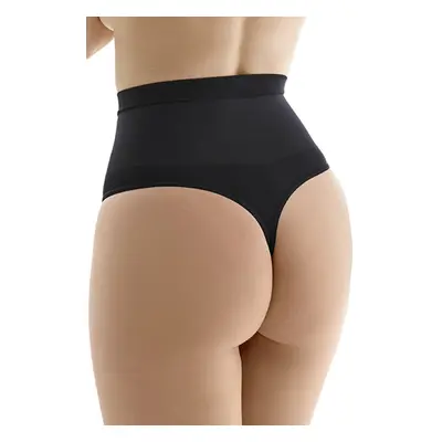 Tanga Gabriella String High Waist Modelling Code 1212 - výprodej Barva: Černá