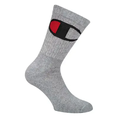 Champion Ponožky CREW SOCKS ROCHESTER BIG C šedé Barva: Šedá