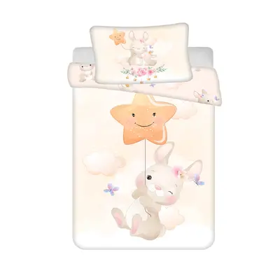 Jerry Fabrics Povlečení do postýlky Bunny Star baby