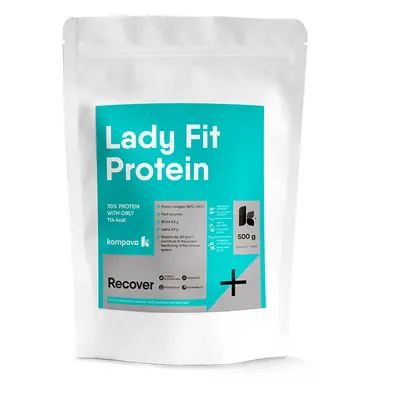 Kompava LadyFit 500 g/16,5 dávek, jahoda-malina