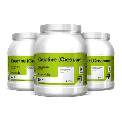 Kompava 3-balení Kreatín (Creapure®)