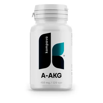 Kompava Arginín A-AKG, 450 mg/120 kps