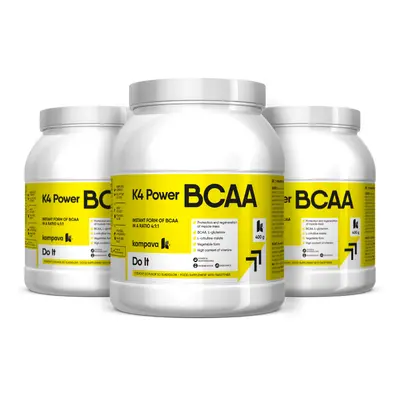 Kompava 3-balení K4 power BCAA